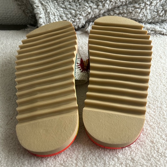 Farm Rio Sunset Crochet Slide Sandals - Picture 8 of 8